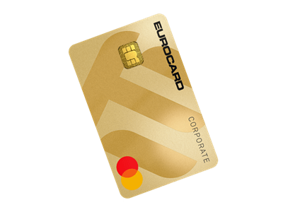 Kredittkort med firmaansvar levert av Eurocard