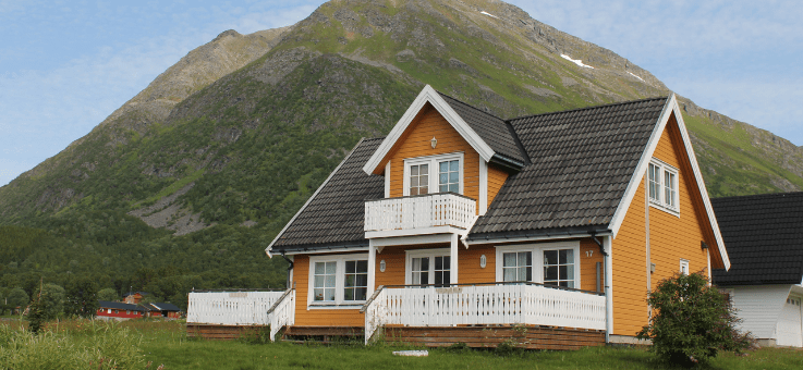 Gult hus