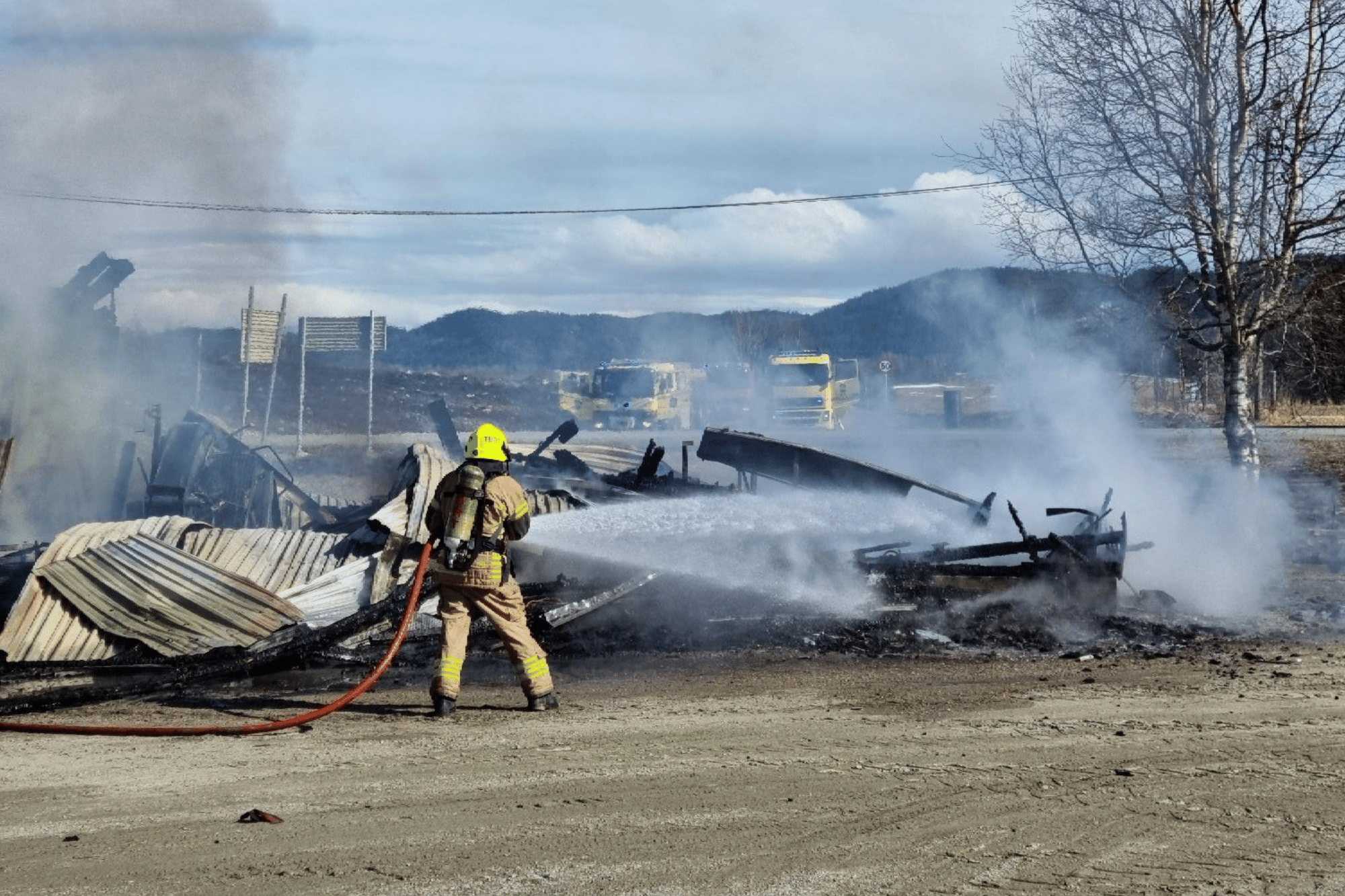 Slukking av brannen