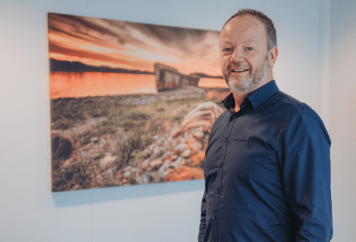 Ansatt i banken Bjørn